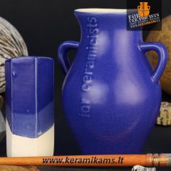 300452 Karališkoji mėlyna pusiau matinė glazūra 1020-1080°C 1kg