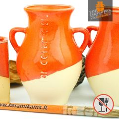 301278 Liepsnos Oranžinė seleno glazūra 1150-1230°C 1kg