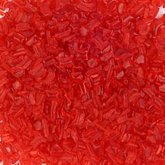 Raudonas smulkintas stiklas menui ir amatams 1000-1150°C 1kg