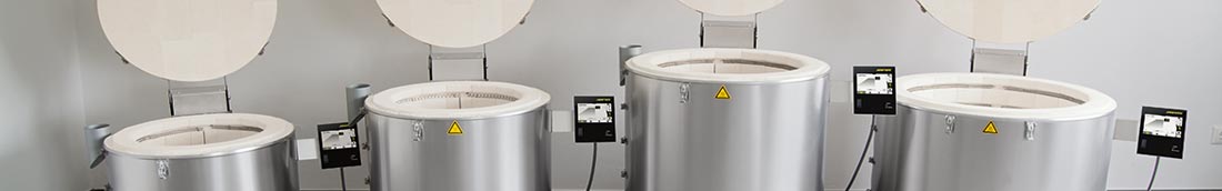 Nabertherm iš viršaus pakraunamos elektrinės krosnys keramikai